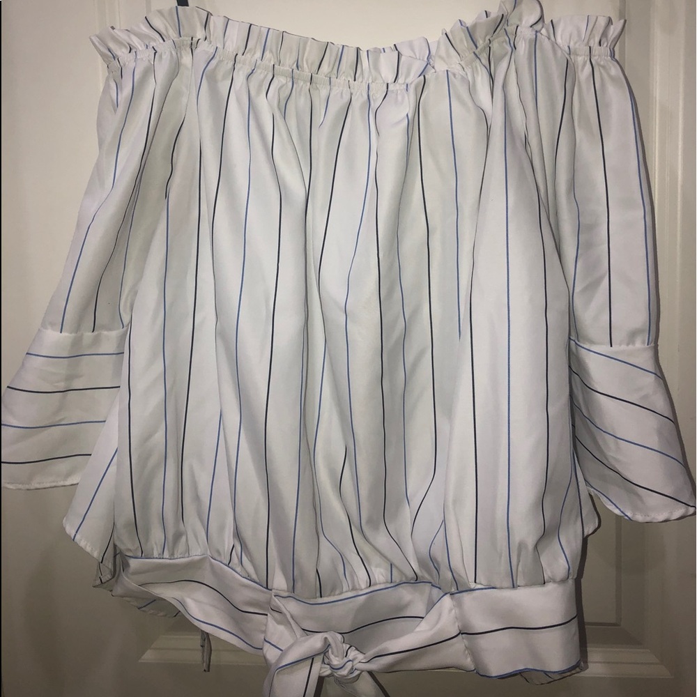 white shirt